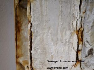 intumescent paint damaged maintenance tinyurl